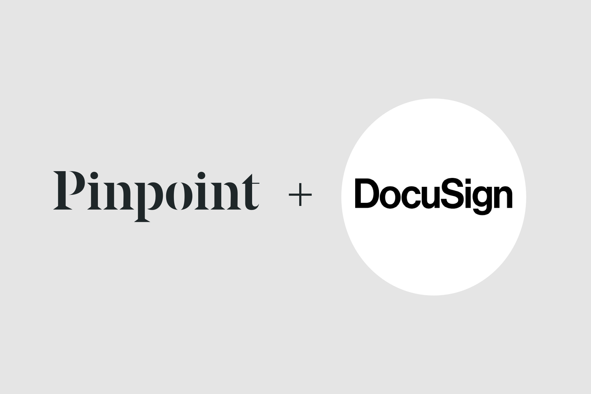 Pinpoint integration with DocuSign